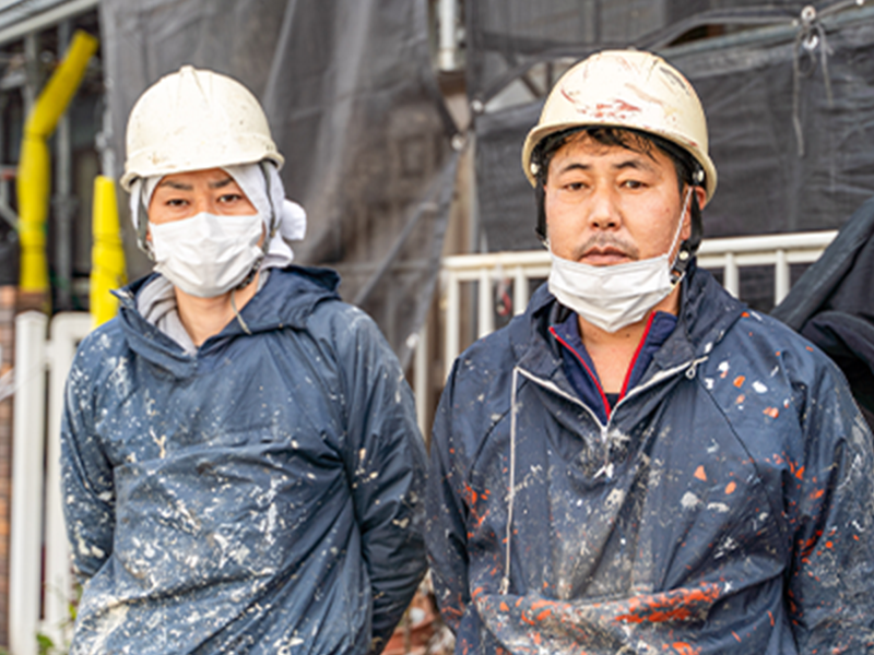 VIVAPAINTは、完全自社施工だから安い！