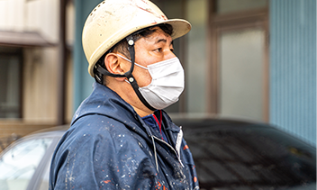 点検中のイメージ