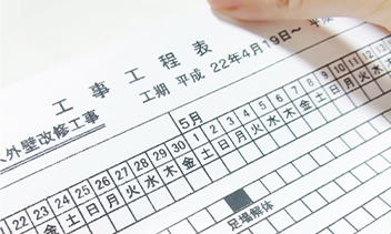 工事過程表
